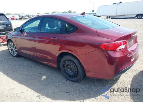 2015 Chrysler 200 S из США, поврежденный, VIN 1C3CCCDG6FN523181